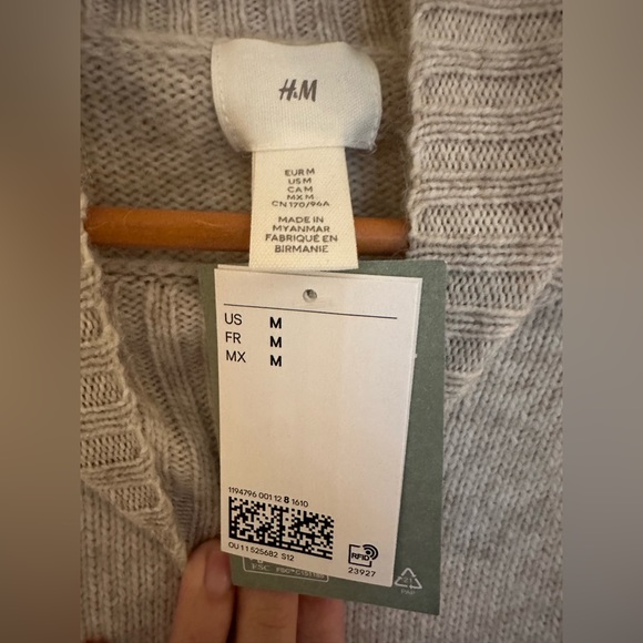 H&M Mock Turtleneck Dress M - Picture 2 of 7